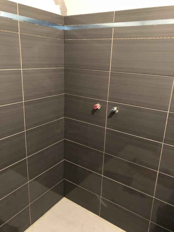 Douche 1 pendant travaux